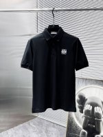 罗意威 Loewe 2025Ss夏季新款 翻领短袖T恤 polo衫，高端版本！专柜定制面料 透气舒适度高，细节无可挑剔，品牌元素设计理念，体现高品质。手感细腻柔