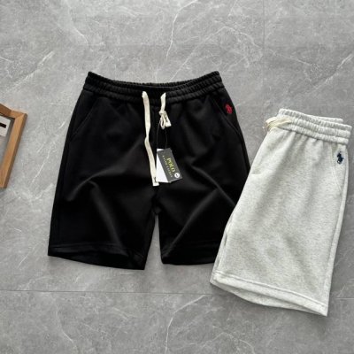 拉夫25Ralphlauren夏季新款纯棉廓形宽松直筒休闲棉质短裤！海外 + 万针重工刺绣小马，刺于插袋上方！棉质面料，轻盈舒适，亲肤透气！手感软糯！ 立体剪裁