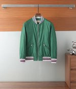 Gucci 2025Ss春季最新款古驰棒球领休闲外套 春款外套高端品质、高档制作工艺，版型面料五金都是专柜1:1定制，透气舒适合成面料，Logo采用时下流行刺绣