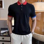 大爆款 迪奥 2025Ss蛇年春夏新款polo领短袖系列。精选优质双丝光珠地棉面料，时尚大牌元素Logo设计，上身版型超赞，面料细腻舒适透气，随意搭配都超级好看