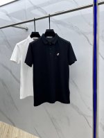 L p2540春夏新款男士翻领polo衫短袖T恤 柜台同步发售 简洁时尚百搭 高端品质 胸前凹凸Logo设计 袖口特定螺纹针织完美收边，定制进口双股丝光珠地棉面