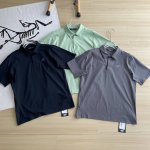 主图 品质推荐Arc'teryx 始祖鸟 三色顶级Cormac polo 科技轻量 超柔吸湿排汗 舒适户外短袖T恤 上衣 核心卖点：1. 轻量无感，征服每一刻