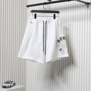 chrome Hearts 克罗心 24Ss 贴布十字梵文卷轴刺绣短裤 面料采用380克毛圈纯棉材质，厚度适中，垂感十足，贴身柔和，绣花采用进口绣花机进行作业，