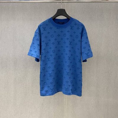 驴家 2025春夏新款暗纹提花Logo短袖男女同款码数：S-Xl