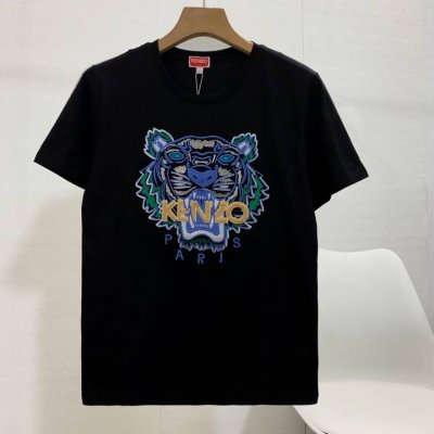 高品质 新款高田家Ken虎头情侣款字母虎头短袖T恤 简单整洁的配色 吸睛且高端大气 人手必备炸街款 胸前几十万针精工刺绣 依然保持一丝不苟的严谨态度 给您高端品