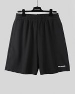 balenciaga 25Ss 经典刺绣短裤 市面最高版本 原版开发定织480G面料 高度还原 洗水处理 手感厚重 质感区别市场货 size Xs S M L