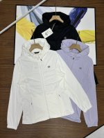 配礼盒装 可隆Kolon Sport Hike 系列 弹力针织连帽印花 凉感防晒服 防晒Upf80+内里全包边 面料全部采用高定制面料，轻质量感，挺阔有型，四面