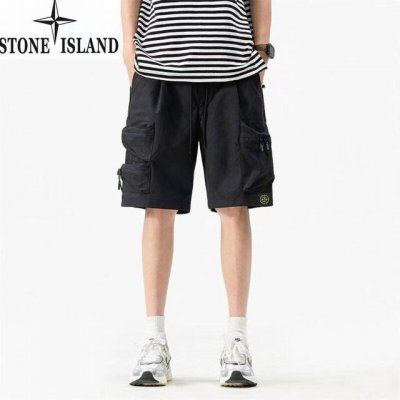 上新 石头岛Stone Island夏季新款 男士个性立体大口袋工装休闲短裤 男士五分裤 2025春夏新品短裤 机能风的短裤不要太帅 多口袋工装机能短裤 日常实