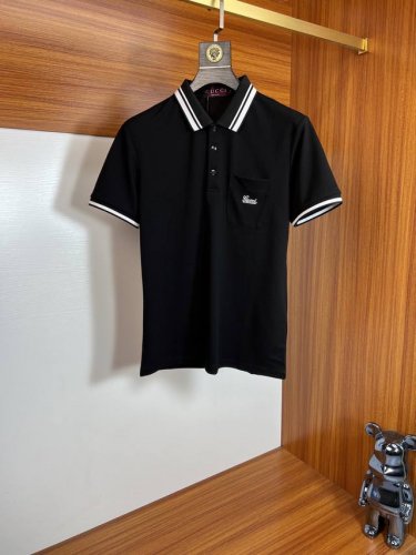 Gucci 古奇 2025年春夏新品上新 三标齐全 翻领短袖Polo衫 好货不用过多介绍 看细节 专柜码数：M-Xxxl 175 140建议L，