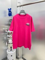 bal*巴黎 2025夏季新款Bb可乐印花Logo短袖Tee 专柜同步有售，原单狠货，时尚 进口原版科技面料，上身舒适透气，原版定制五金辅料，上身帅气有型，三标