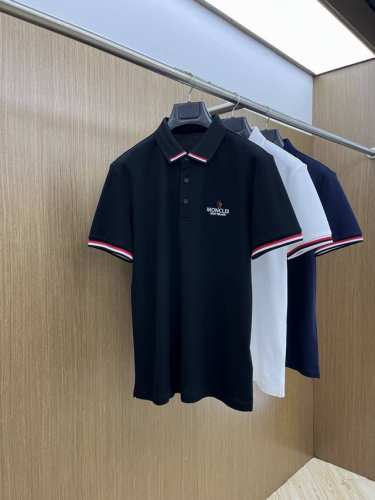 mon Ss早春新款 商务休闲通勤款,渠道精品唯美主义的英式裁剪艺术尽显男士魅力风采. 25春夏 专属标识Polo衫短袖T恤 经典的翻领裁剪工艺从未停止.既不单