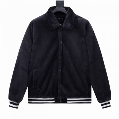 款号Y618 Chromehearts 克罗心 刺绣字母羊羔毛拼接棒球服外套 渠道精品 潮男潮女Zui爱的棒球服夹克，市场各级版本都有 细节你们一定要对比 ，最