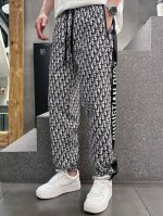Dior 迪奥 2025 春夏新款 时尚休闲裤 上身舒适透气 颜色:黑 蓝 棕 码数:M-3Xl