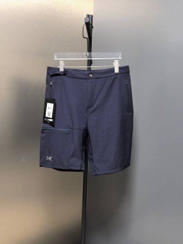 原版定制1:1 顶级刺绣。 Arcteryx始祖鸟 Gamma Lightweight Short 9 纯色Logo刺绣系扣直筒夏季中腰休闲短裤 Gamma软壳