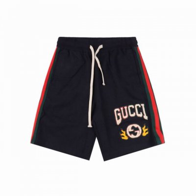gucci 古驰 火焰标识毛巾绣字母短裤 全新美学灵感趣味设计,渠道性质精品。让整体造型设计更加优雅时尚，今夏最火系列，无数明星潮人追捧。裁剪工艺细节处理工整为