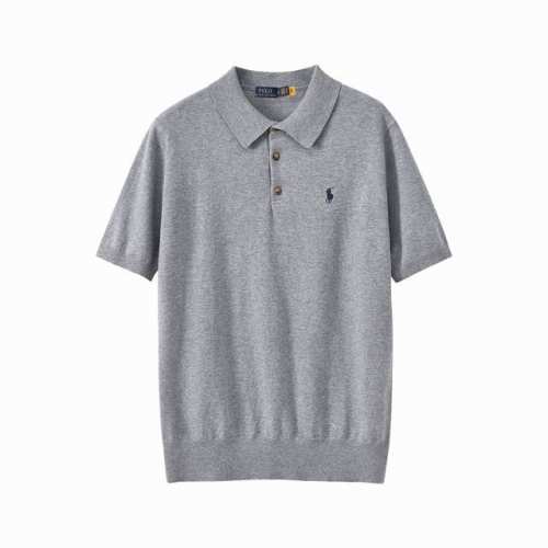 新品上新！ 拉夫劳伦夏季新品男士针织polo短袖，采用原版一致百分百纯棉纱线，含百分之14羊毛，大厂工艺14针纱织密度质感肉眼可见，细腻透气，洗后不变形