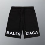 高版本 balenciaga 巴黎世家 字母简约 Logo标识刺绣五分裤 采用360G高品质纯棉 面料 超级质感 舒适柔软透气 休闲宽松版型 潮流男女同款 短裤