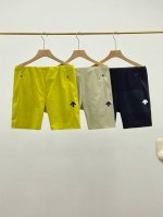 25夏季高品质、迪桑特定制冷感面料 男子速干运动拼接短裤， 采用Schematech冷感纱线面料，透气性强， 适合各种环境，跑步时方便排汗，舒适质地轻盈，不易褪