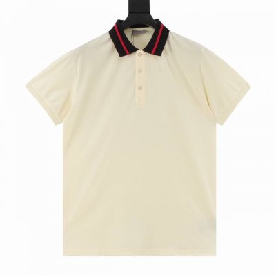 dior 迪奥 25Ss 后领字母提花polo短袖 选用棉质珠地网眼布打造 定制材质260G长绒棉 衣领为双系统提花定织扁机制成 有弹性 不变形 衣服全部原生布