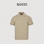 gucci 古驰 25Ss 满印提花短袖Polo衫 原版杭州国专5000购入，面料采用252克精纺纱线全棉珠地材质，纹路清晰透气，采用进口对位提花机器 ，定制贝