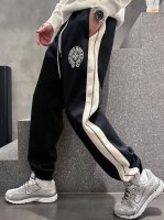 克罗心 顶级货品 2025春夏新款休闲裤！官网同步发售。品牌经典Logo休闲裤 ，定制面料，舒适度极好，手触感强烈。辨识度极高，完美品相工艺。 尺码：M-3Xl
