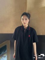 Bbr 短袖 polo 衫 黑色网图参考
