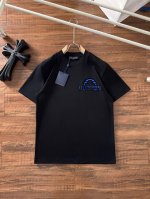 lv 2025夏装新款男女同款短袖T恤，！定制专属纯棉面料，定制原版工艺螺纹，胸前重工字母Logo工艺设计！简约大方，从容百搭，档次极高，完美融入时尚还有风情感