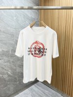 马吉拉 2025春夏新品 三标齐全 圆领纯棉短袖T恤 好货不用过多介绍 看细节 专柜码数：M-Xxxl 175 140建议L