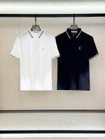 布鲁提，2025夏季最新款，专柜同步有售，原单狠货，时尚休闲圆领短袖T恤，上身很有特点！吸睛而有亮点，进口原版面料，顶级刺绣工艺字母图案装饰Logo，简单而不失