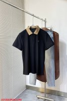 L648 Lv路易威登 25Ss新款春夏短袖翻领T恤Olo，最高版本客供定制高端朱地面料简单时尚款，螺纹拼色螺纹配色超级好看！胸前赛琳标识刺绣经典Logo简单大