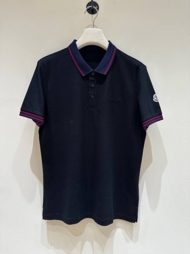 新品 A16- Mon家高端男士商务休闲珠地棉翻领polo衫 顶级贸易公司货 白金级品相 25年春夏新品 独家售卖 极符合 Mon 家美学基调的一款马球衫 造型