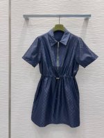96767# Gucc* 2025Ss新款连衣裙 超轻薄面料 特殊材质有肌理感 每个小细节都非常注重 恰到好处的高级感 立体剪裁 让成衣上身更为精致洋气 开模定
