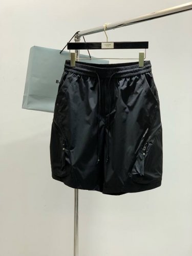 Balenciaga 巴黎世家，2025夏季最新品，专柜同步有售，原单狠货，时尚休闲短裤，进口原版水洗弹力面料，舒适有弹性，顶级刺绣工艺字母图案Logo，原版五