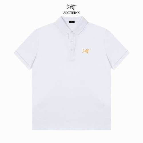 arcteyx 始祖鸟字母Logo 精美Logo Polo衫 升级，灵感源自八十年代复古 原版面料 官方同款 定制 同缸染面料 手感非常舒服 春夏最新砖柜同步
