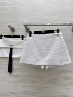 Chane2白月光粗花呢短款裤裙 原版开发 高品质定制 现货首发Size：36 38 40