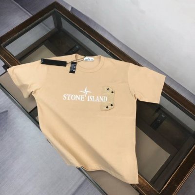 上新 Stone 石头宽松版型原版同步 300G面料精梳棉 全棉T恤 经过预洗 防止出现变形缩水 每处细节都是精准的原版复刻 原版1：1 宽松300G 面料原有