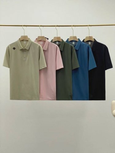 上新 迪桑特Descente25 夏季新款无痕压胶pl衫 无痕压胶工艺，告别传统缝线摩擦，穿着超舒服。吸湿排汗一绝，大夏天爬山徒步，汗水瞬间被吸收，始终保持透气
