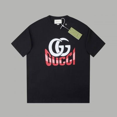 上新款号 G747 古驰 Gucci Gc 25Ss早春新款 经典红绿双G哇胶印花 轻奢主义 男女日常通勤穿搭必备单品 正确版本 欢迎对比 详细特征 260克1