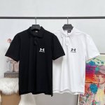顶级版本 大货挂拍图 #巴黎25Ss巴黎联名安德玛绣花翻领polo衫短袖# balenci*Ga巴黎# 面料采用260G巴黎专用奢品珠地棉*高克重1比1定制罗纹