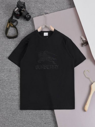 Burberry 甄选260克定制面料 顶级品质 精制Logo 字母绣花工艺 男女同款 尺码S M L Xl Xxl 五个码 颜色 黑色 白色