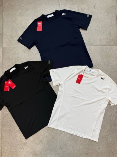 顶级版本 Hellyhansen 海丽汉森Hhfw25新款 三色 户外轻量化速干透气抗菌日常休闲运动跑步健身休闲轻薄舒适圆领情侣短袖T恤 男女同款 面料舒适亲肤