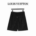 Louis Vuitton 路易威登 25Ss 满印老花提花凹凸套装短裤 原版开模。定制360G毛巾面料，定制的人造丝。61%粘胶纤维，32%锦纶，7%棉纶。