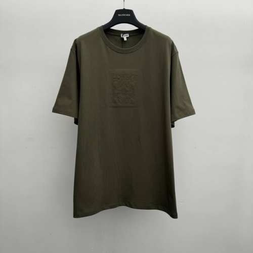 Loewe 罗意威25春夏新款马卡龙刺绣Logo短袖T恤 Size S M L Xl P150 采用定制240G纯棉长绒棉面料，肤感舒适，质感十足，标识Logo