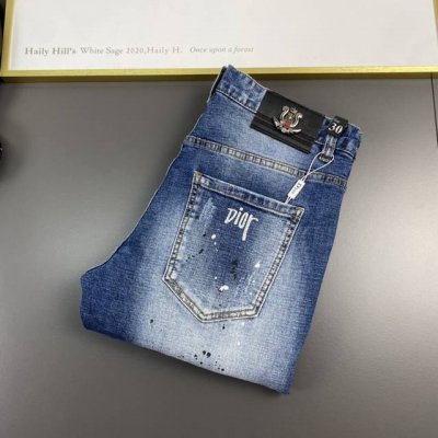 Dior迪奥 2025Ss新款原单爆款牛仔裤 超级定制款 原版五金 超级重工工艺 版型超赞，细节做工无可挑剔！款式不挑人，做工高档，超强好货不等人，看中赶紧下手