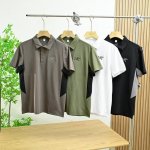 上新 款号 88341# arc'teryx 始祖鸟 2025年夏季新款珠地棉拼接刺绣鸟Logo 宽松短袖T恤 面料工艺 1.聚纤面料 恰到好处的克重 上身有型