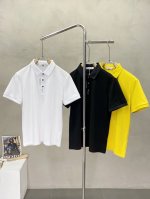 Dior迪奥独家专供新款原单男士休闲短袖 高端定制 高端版本 时尚百搭爆款进口面料 手感超柔软细腻 穿着亲肤舒适 高端精品 代工厂p精细做工 上身非常赞 男士必