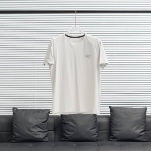 工厂p直供 arc'teryx丨始祖鸟渐变透气孔苏速干短袖T恤 尺码 M-3Xl 配色 黑色 白色 灰色 棕色