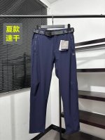 夏款！夏款！夏款！冰丝速干面料！ 可隆腰带款，高弹力速干卫裤！原版带Logo字母腰带！口袋拉链款！ 原单Kolonsport可隆休闲长裤，运动速干面料！男款户外