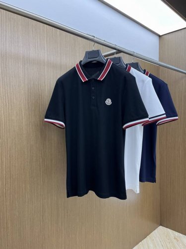 mon Ss早春新款 商务休闲通勤款,渠道精品唯美主义的英式裁剪艺术尽显男士魅力风采. 25春夏 专属标识Polo衫短袖T恤 经典的翻领裁剪工艺从未停止.既不单