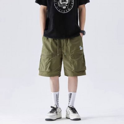 hazzys 哈吉斯 夏季新款户外运动休闲宽松工装短裤 高性价比款、优选高支数面料，防泼水效果、丝毫不影响透气，更耐磨防撕裂宽松的工装风格，松紧腰配卡扣腰带双侧